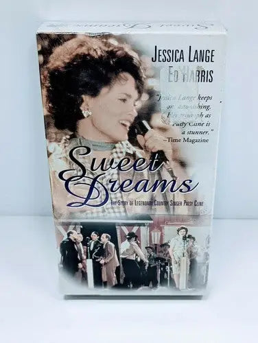 Sweet Dreams VHS from HBO Home Video featuring Patsy Cline, part of 1985 collection