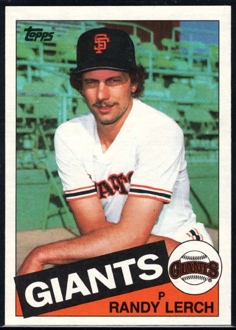 1985 Topps #103 Randy Lerch EX Excellent San Francisco Giants Baseball Card - Baseball Card Single