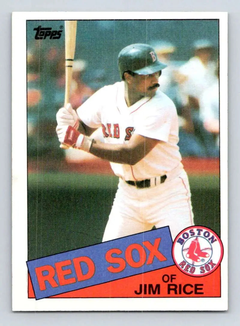 1985 Topps #150 Jim Rice EX Excellent Boston Red Sox Baseball Card - Baseball Card Single