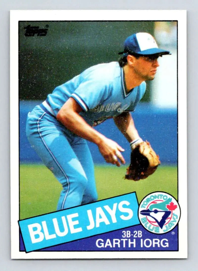 1985 Topps #168 Garth Iorg EX Excellent Toronto Blue Jays Baseball Card - Baseball Card Single