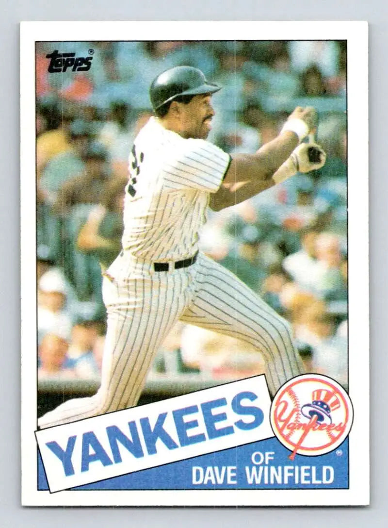 1985 Topps #180 Dave Winfield EX Excellent New York Yankees Baseball Card - Baseball Card Single