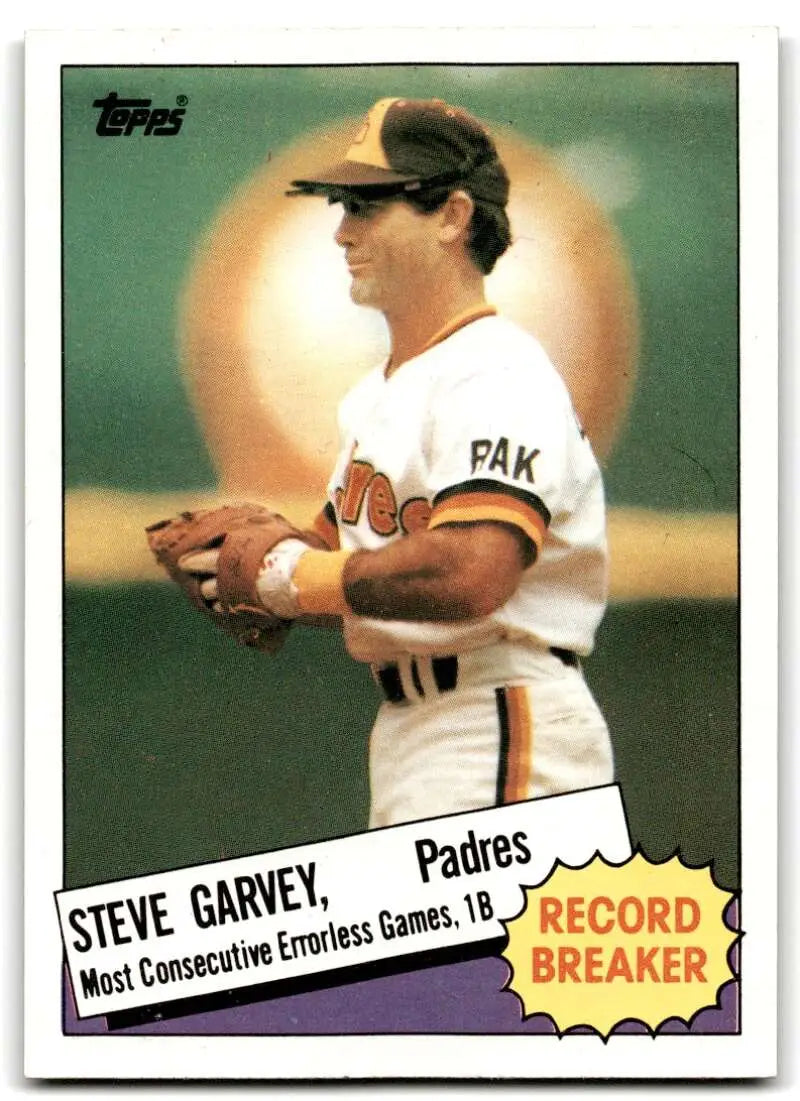1985 Topps #2 Steve Garvey EX Excellent San Diego Padres Baseball Card - Baseball Card Single