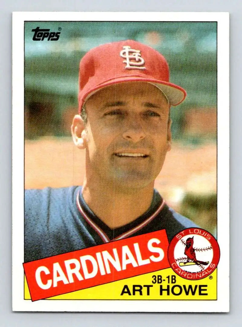 1985 Topps #204 Art Howe EX Excellent St. Louis Cardinals Baseball Card - Baseball Card Single