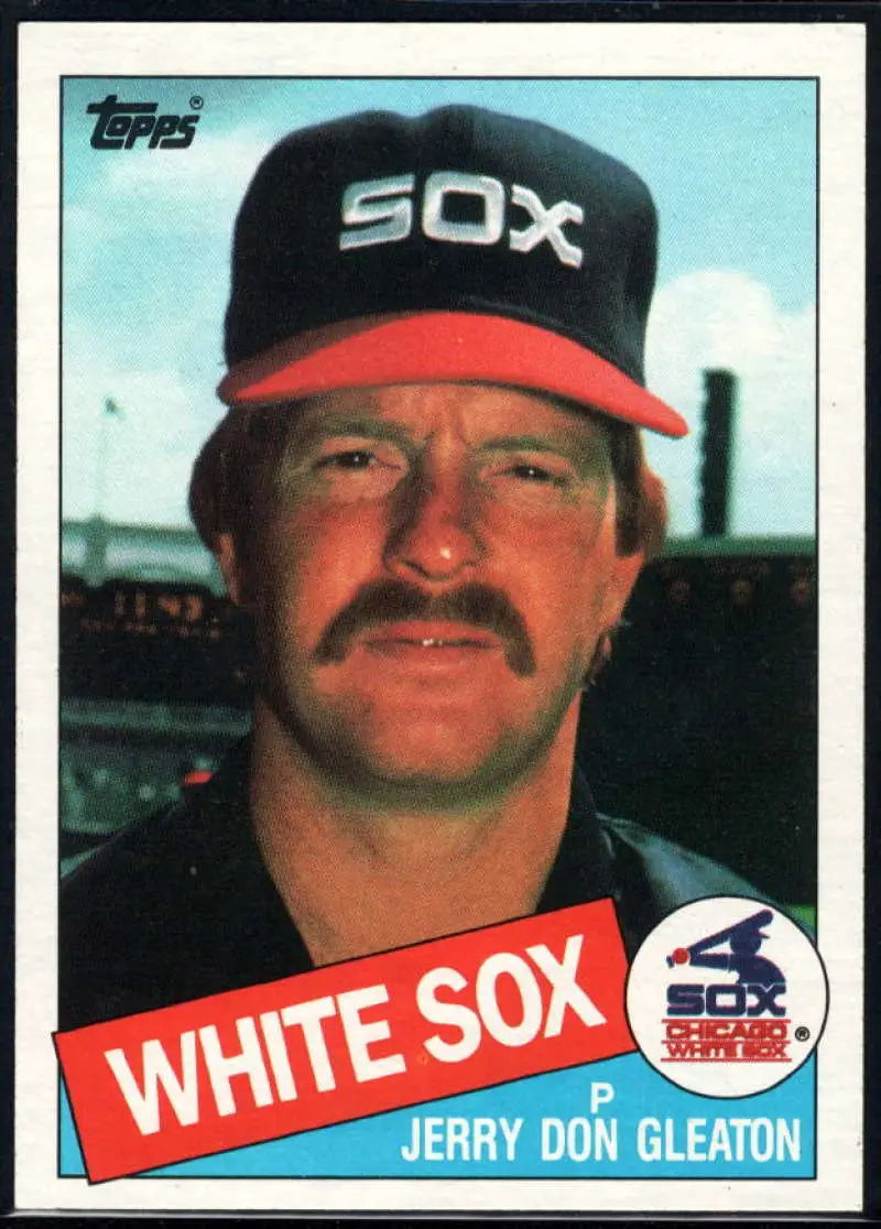 1985 Topps #216 Jerry Don Gleaton EX Excellent Chicago White Sox Baseball Card - Baseball Card Single