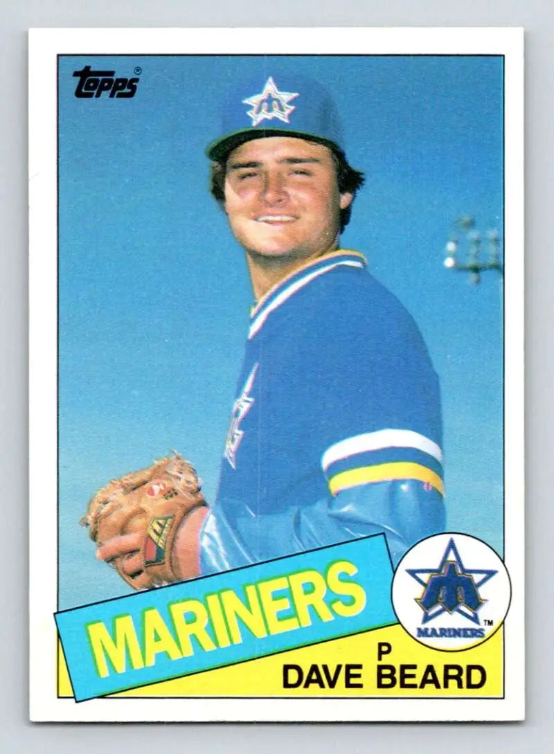1985 Topps #232 Dave Beard EX Excellent Seattle Mariners Baseball Card - Baseball Card Single
