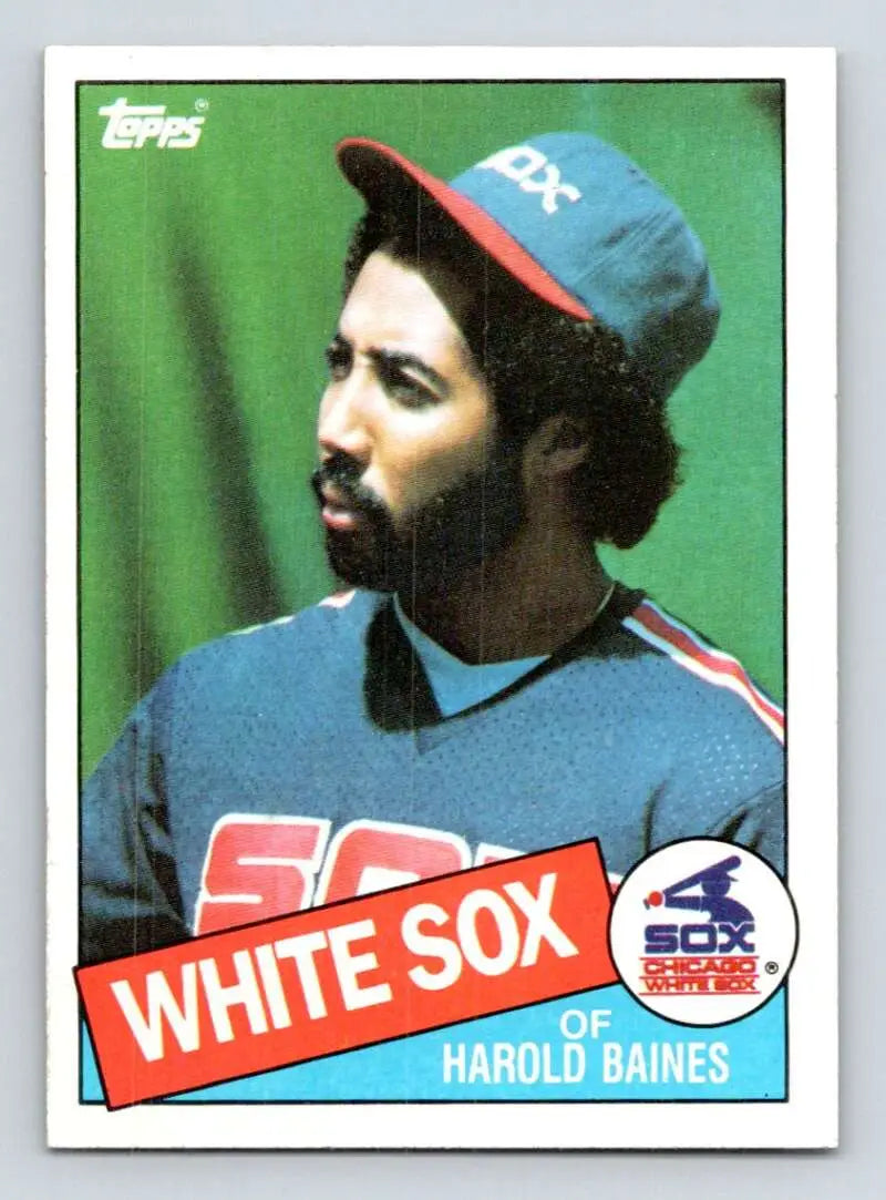 1985 Topps #249 Harold Baines EX Excellent Chicago White Sox Baseball Card - Baseball Card Single