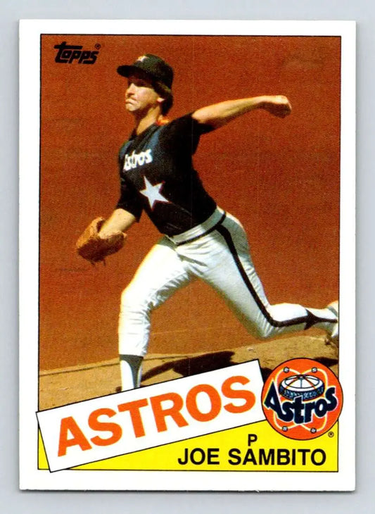 1985 Topps #264 Joe Sambito EX Excellent Houston Astros Baseball Card - Baseball Card Single