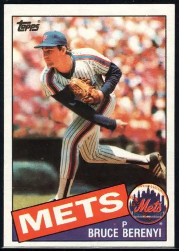 1985 Topps #27 Bruce Berenyi NM Near Mint Mets - Baseball Card Single
