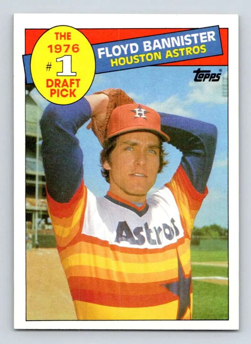 1985 Topps #274 Floyd Bannister EX Excellent Houston Astros Baseball Card - Baseball Card Single