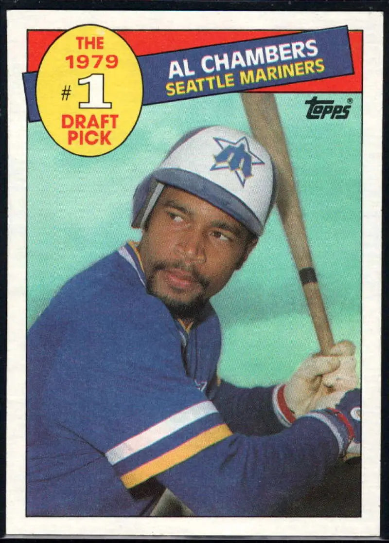 1985 Topps #277 Al Chambers EX Excellent Seattle Mariners Baseball Card - Baseball Card Single