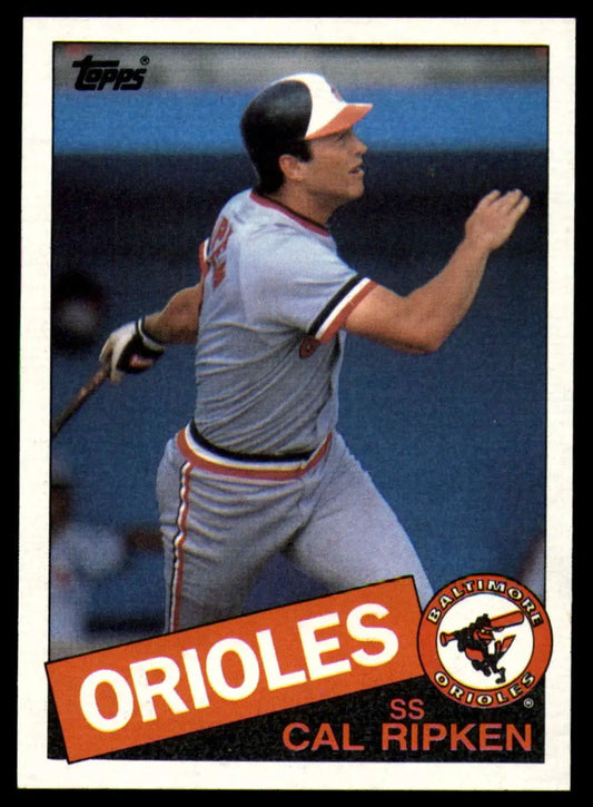 1985 Topps #30 Cal Ripken Jr. EX Excellent Baltimore Orioles Baseball Card - Baseball Card Single