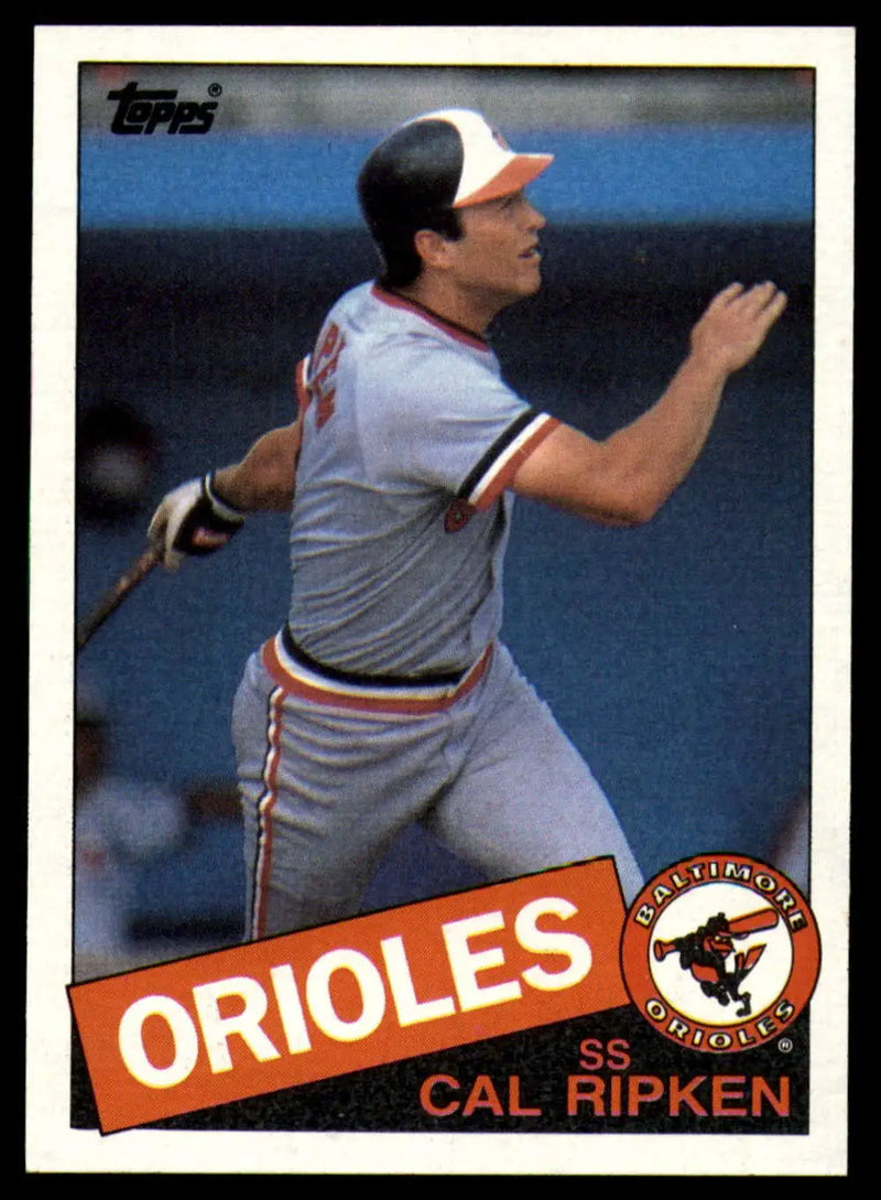 1985 Topps #30 Cal Ripken Jr. EX Excellent Baltimore Orioles Baseball Card - Baseball Card Single