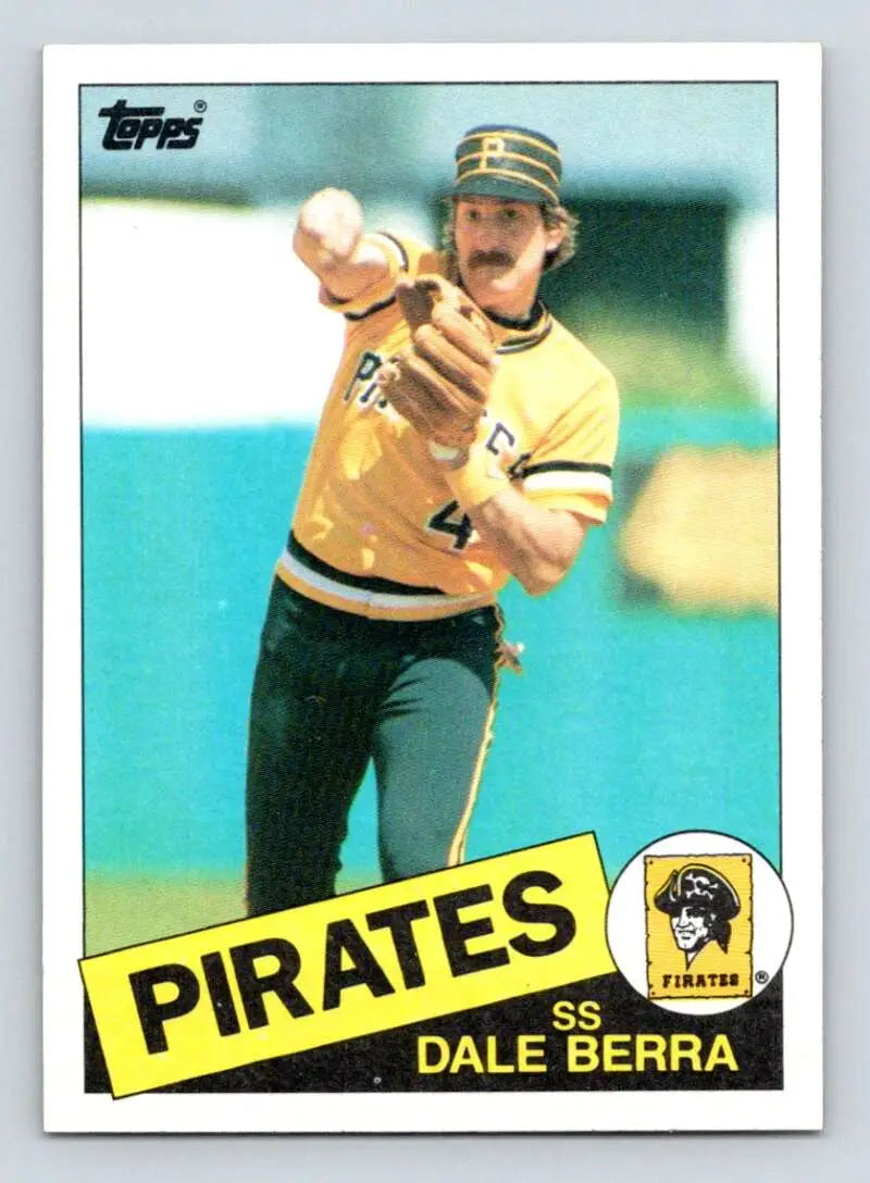1985 Topps #305 Dale Berra EX Excellent Pittsburgh Pirates Baseball Card - Baseball Card Single