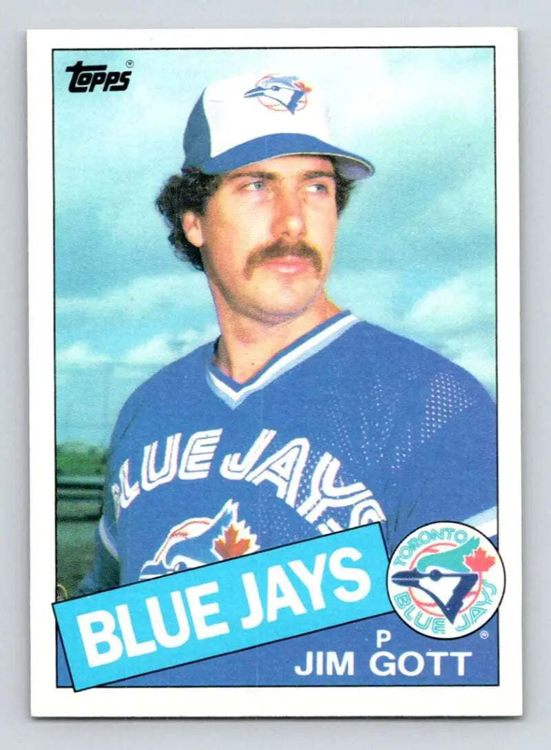 1985 Topps #311 Jim Gott EX Excellent Toronto Blue Jays Baseball Card - Baseball Card Single