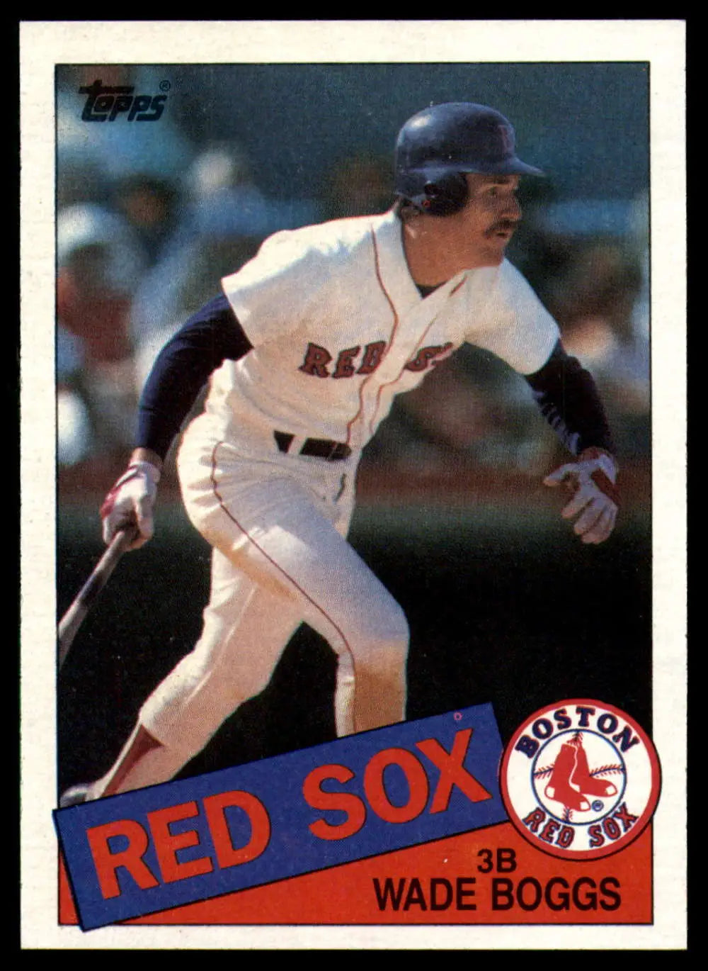 1985 Topps #350 Wade Boggs EX Excellent Boston Red Sox Baseball Card - Baseball Card Single
