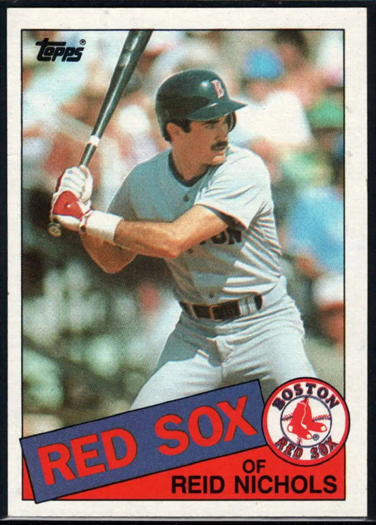 1985 Topps #37 Reid Nichols EX Excellent Boston Red Sox Baseball Card - Baseball Card Single