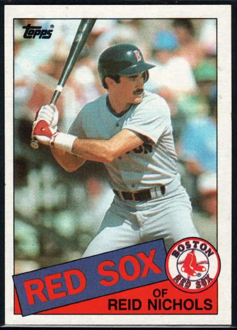1985 Topps #37 Reid Nichols EX Excellent Boston Red Sox Baseball Card - Baseball Card Single