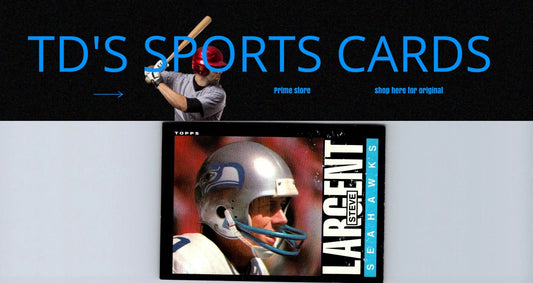Steve Largent 1985 Topps #389 trading card showcasing NFL star and collectible sports memorabilia