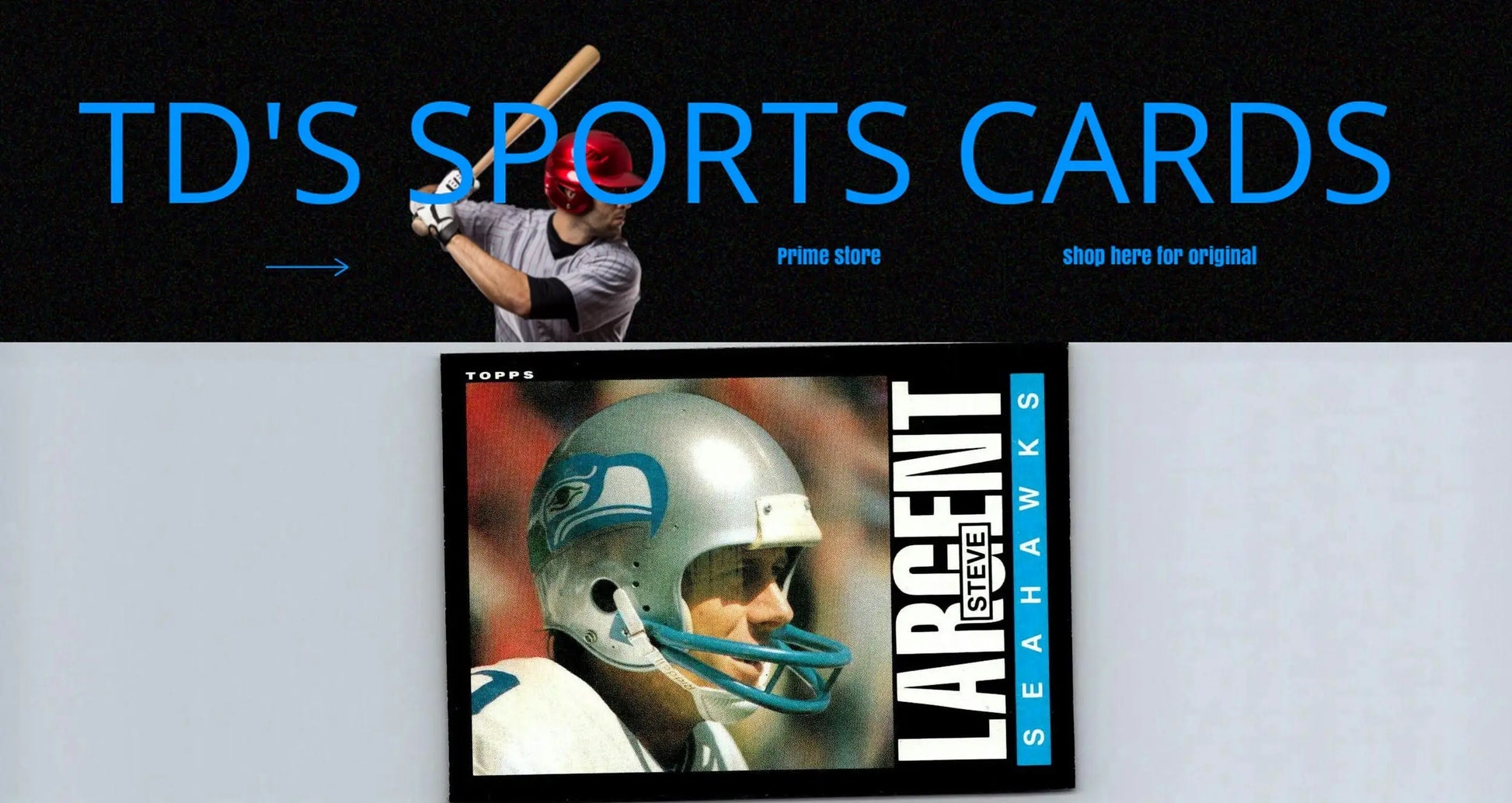 Steve Largent 1985 Topps #389 Trading Card featuring Seahawks football legend