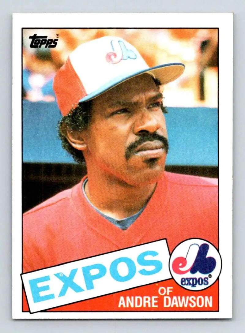 1985 Topps #420 Andre Dawson EX Excellent Montreal Expos Baseball Card - Baseball Card Single