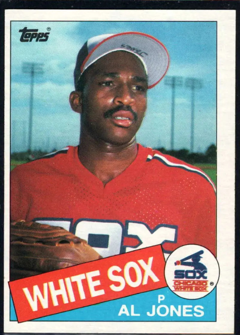 1985 Topps #437 Al Jones EX Excellent RC Rookie Chicago White Sox Baseball Card - Baseball Card Single