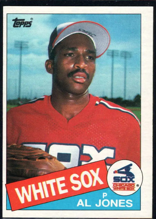 1985 Topps #437 Al Jones EX Excellent RC Rookie Chicago White Sox Baseball Card - Baseball Card Single