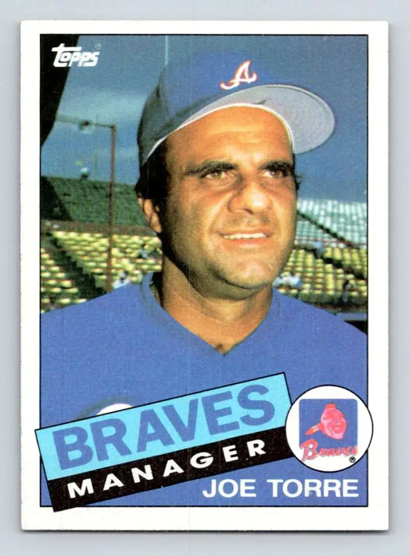 1985 Topps #438 Joe Torre EX Excellent Atlanta Braves Baseball Card - Baseball Card Single