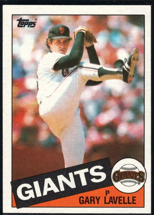 1985 Topps #462 Gary Lavelle EX Excellent San Francisco Giants Baseball Card - Baseball Card Single