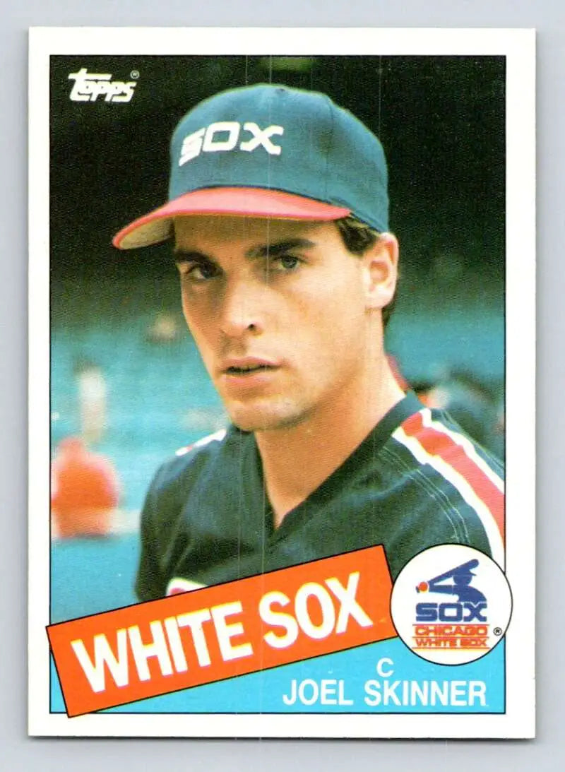 1985 Topps #488 Joel Skinner EX Excellent Chicago White Sox Baseball Card - Baseball Card Single