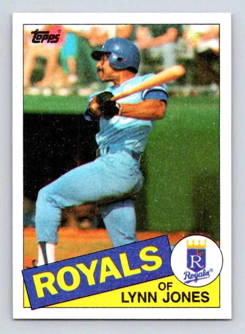 1985 Topps #513 Lynn Jones EX Excellent Kansas City Royals Baseball Card - Baseball Card Single