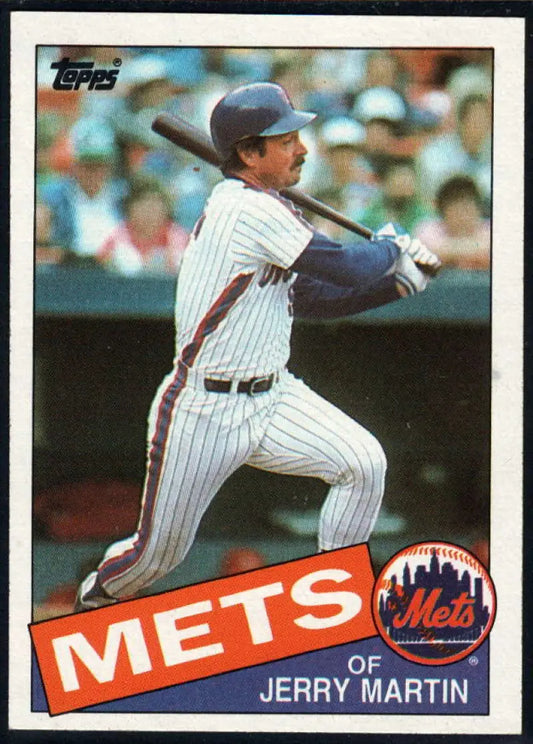1985 Topps #517 Jerry Martin EX Excellent New York Mets Baseball Card - Baseball Card Single