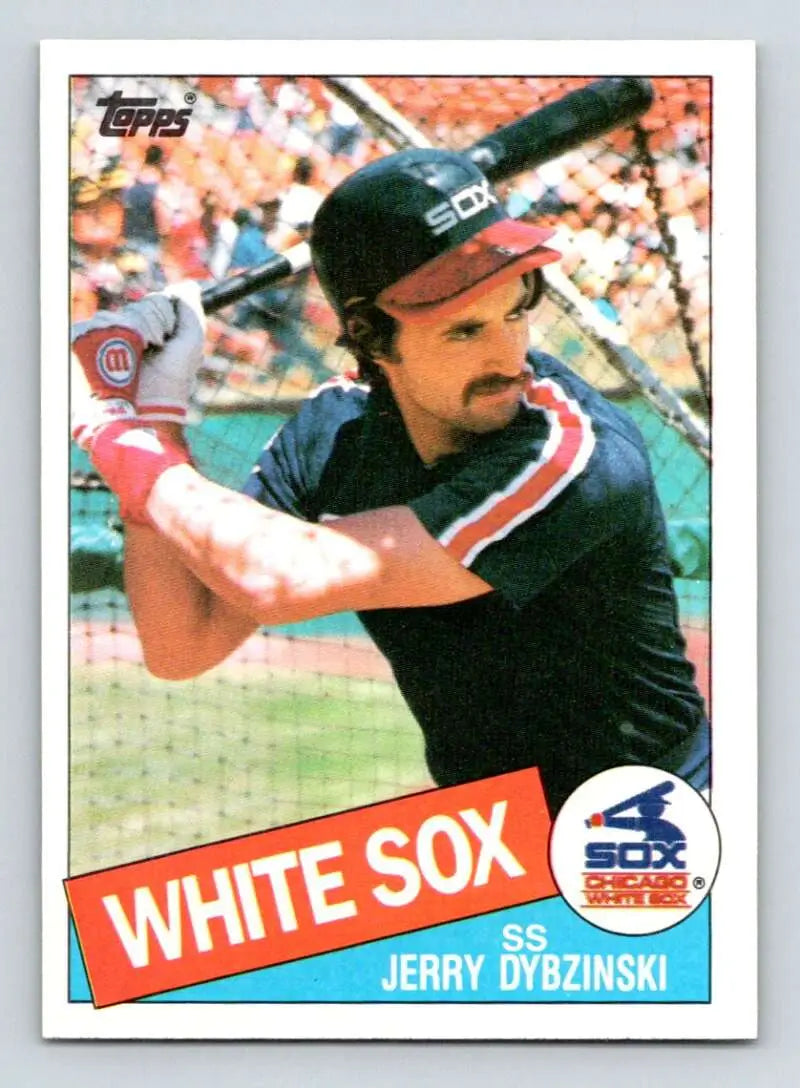 1985 Topps #52 Jerry Dybzinski EX Excellent Chicago White Sox Baseball Card - Baseball Card Single