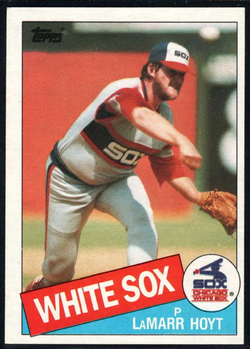 1985 Topps #520 LaMarr Hoyt EX Excellent Chicago White Sox Baseball Card - Baseball Card Single