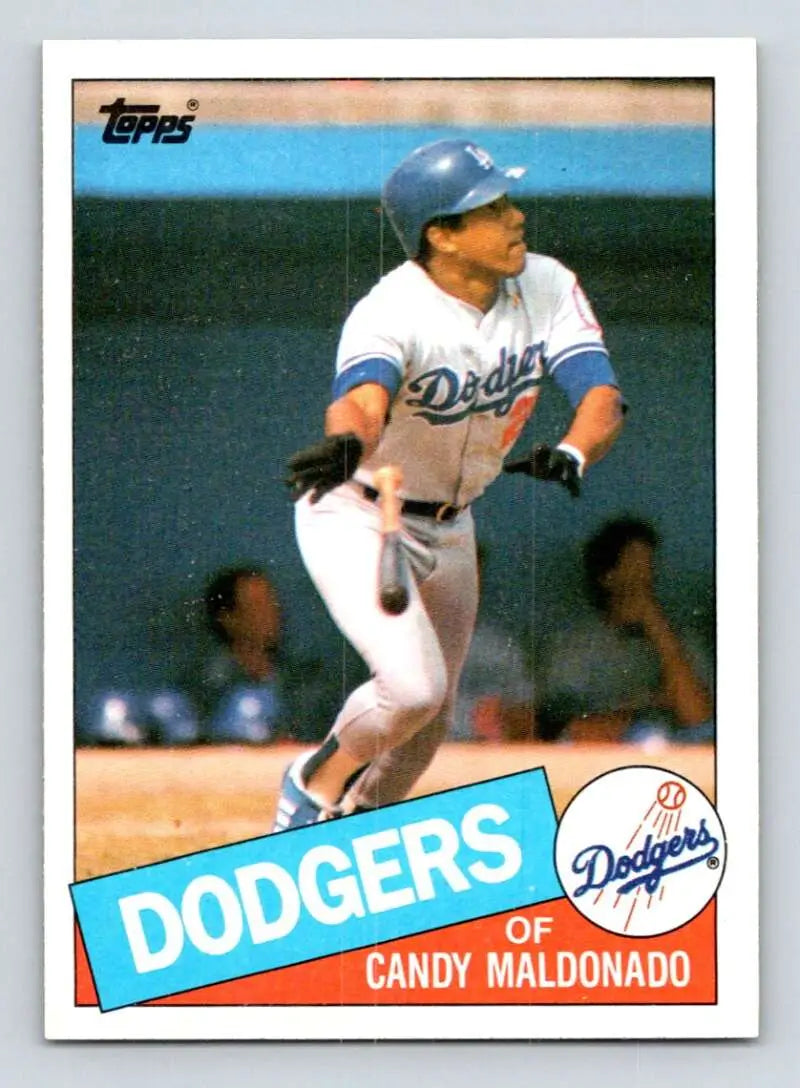 1985 Topps #523 Candy Maldonado EX Excellent Los Angeles Dodgers Baseball Card - Baseball Card Single