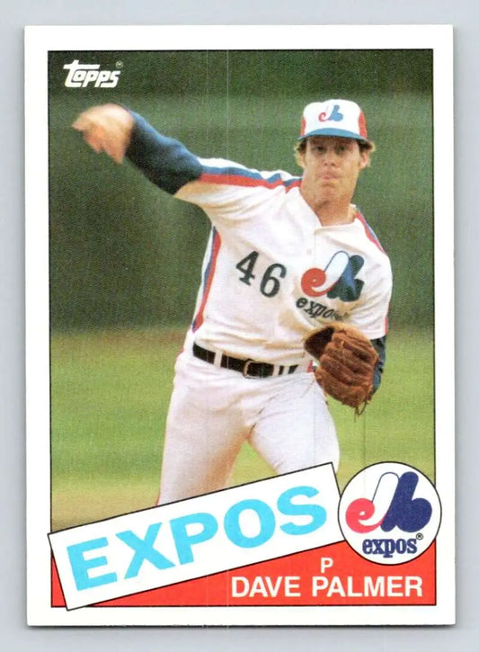 1985 Topps #526 David Palmer EX Excellent Montreal Expos Baseball Card - Baseball Card Single