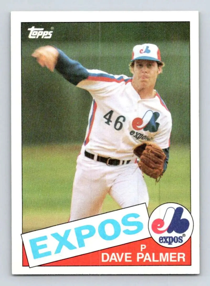 1985 Topps #526 David Palmer EX Excellent Montreal Expos Baseball Card - Baseball Card Single