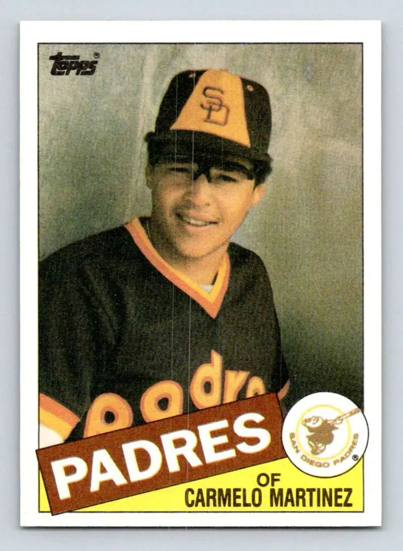 1985 Topps #558 Carmelo Martinez EX Excellent San Diego Padres Baseball Card - Baseball Card Single