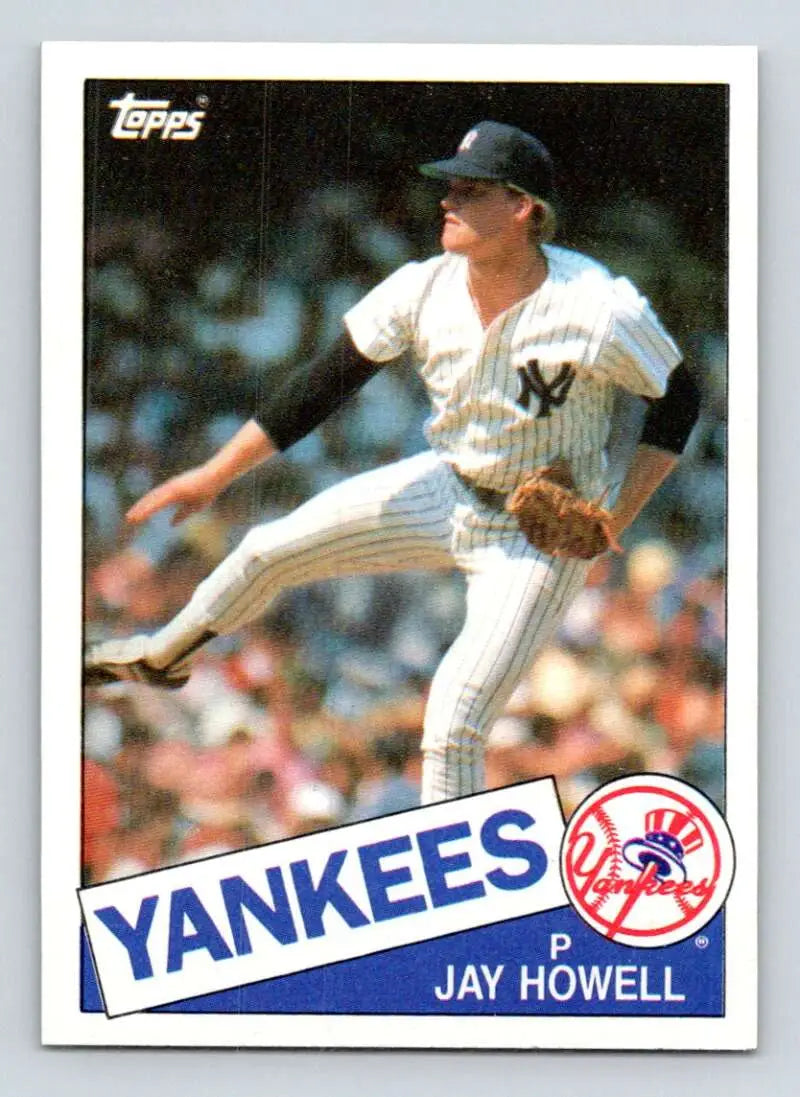 1985 Topps #559 Jay Howell EX Excellent New York Yankees Baseball Card - Baseball Card Single