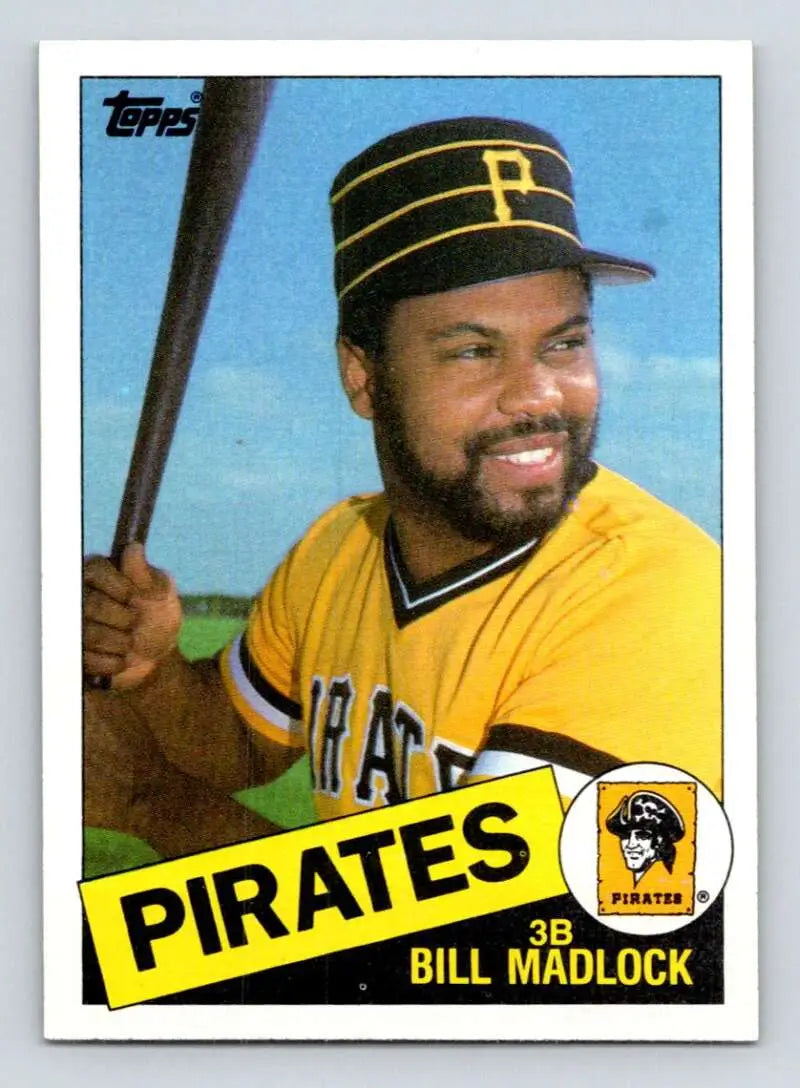 1985 Topps #560 Bill Madlock EX Excellent Pittsburgh Pirates Baseball Card - Baseball Card Single