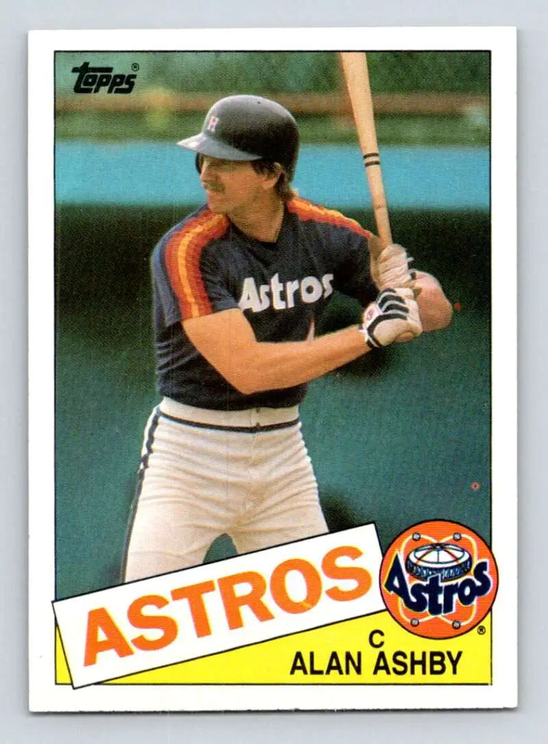 1985 Topps #564 Alan Ashby EX Excellent Houston Astros Baseball Card - Baseball Card Single