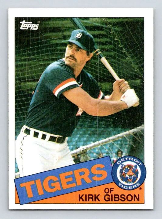 1985 Topps #565 Kirk Gibson EX Excellent Detroit Tigers Baseball Card - Baseball Card Single