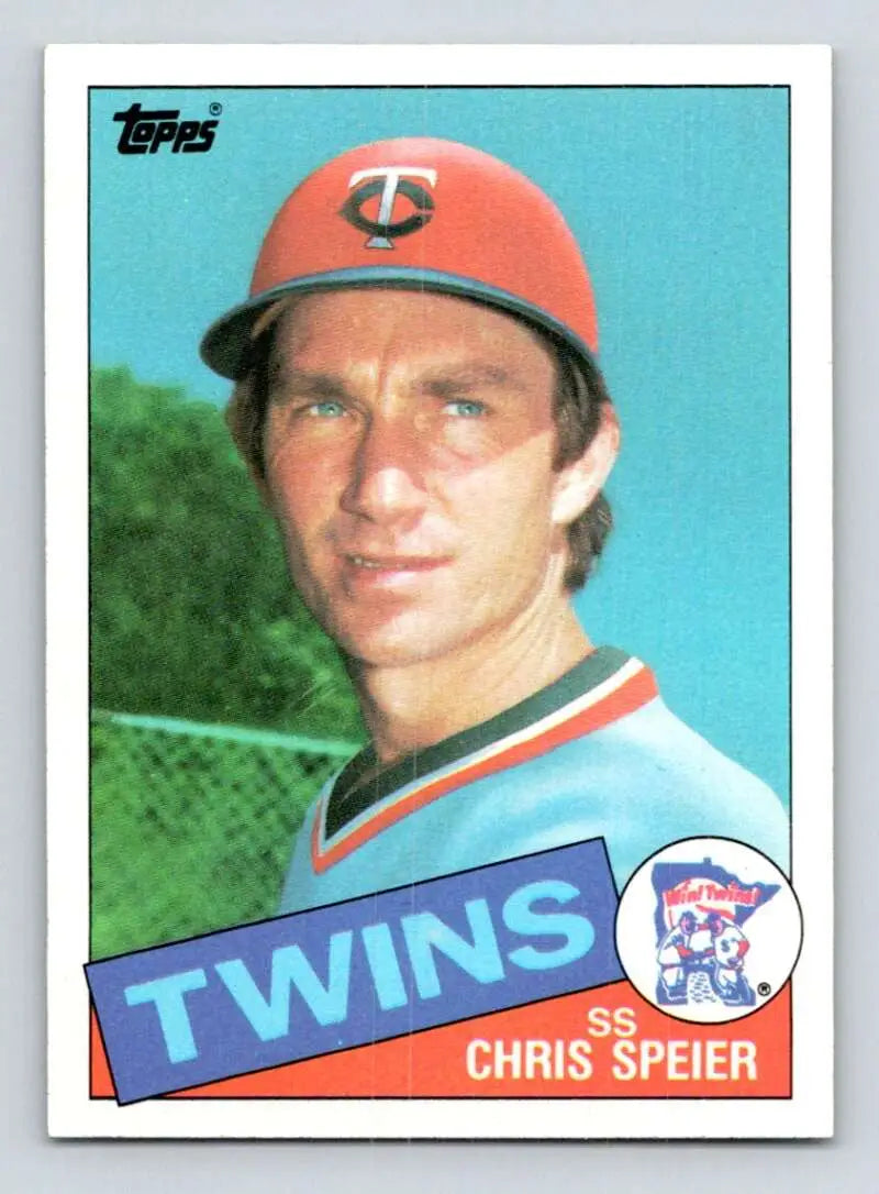 1985 Topps #577 Chris Speier EX Excellent Minnesota Twins Baseball Card - Baseball Card Single