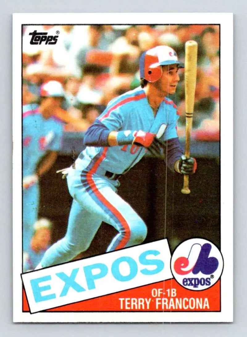 1985 Topps #578 Terry Francona EX Excellent Montreal Expos Baseball Card - Baseball Card Single
