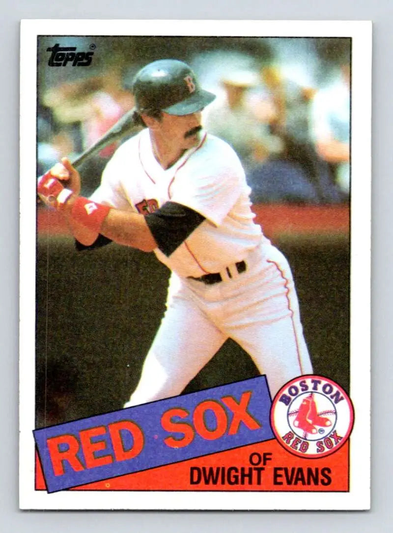 1985 Topps #580 Dwight Evans EX Excellent Boston Red Sox Baseball Card - Baseball Card Single