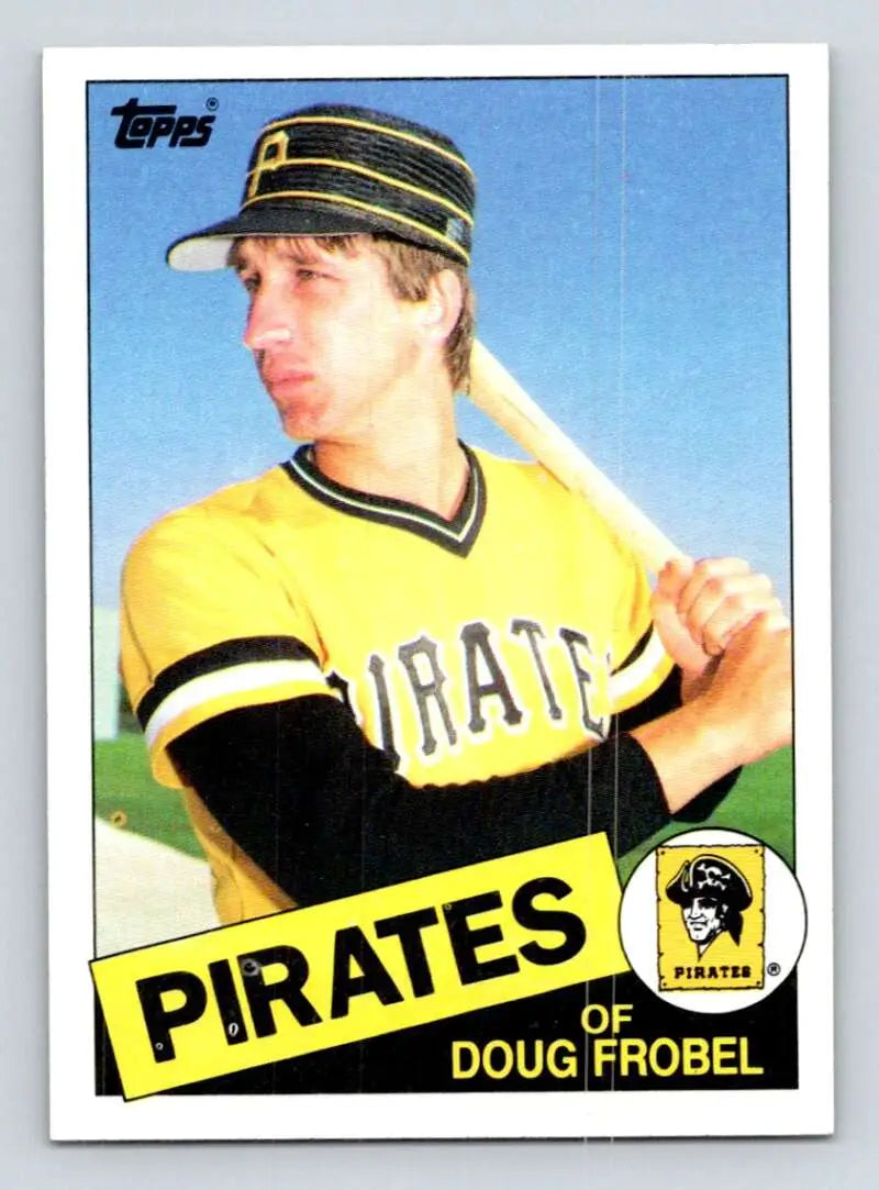 1985 Topps #587 Doug Frobel EX Excellent Pittsburgh Pirates Baseball Card - Baseball Card Single