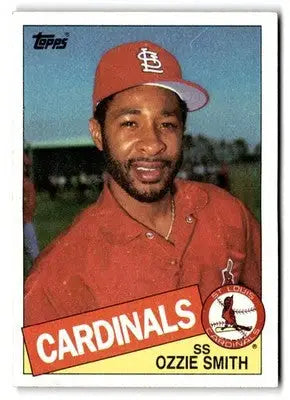 1985 Topps #605 Ozzie Smith - Baseball Card Single