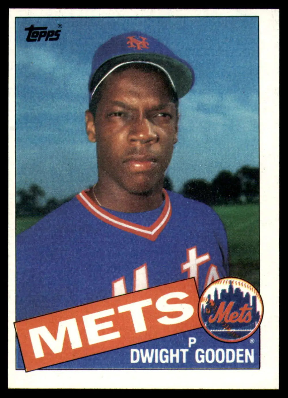1985 Topps #620 Dwight Gooden EX Excellent RC Rookie New York Mets Baseball Card - Baseball Card Single