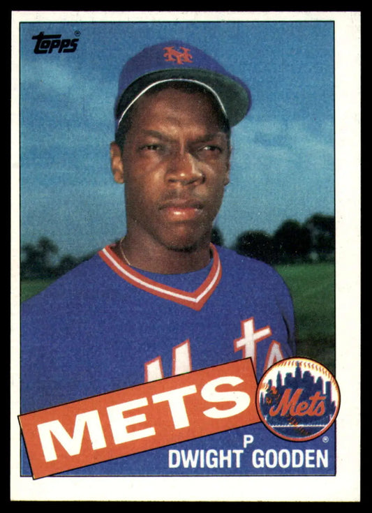 1985 Topps #620 Dwight Gooden EX Excellent RC Rookie New York Mets Baseball Card - Baseball Card Single