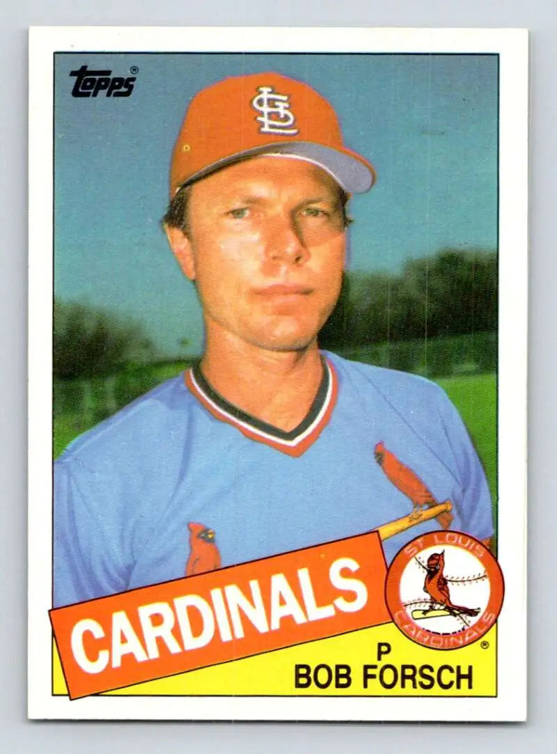 1985 Topps #631 Bob Forsch EX Excellent St. Louis Cardinals Baseball Card - Baseball Card Single