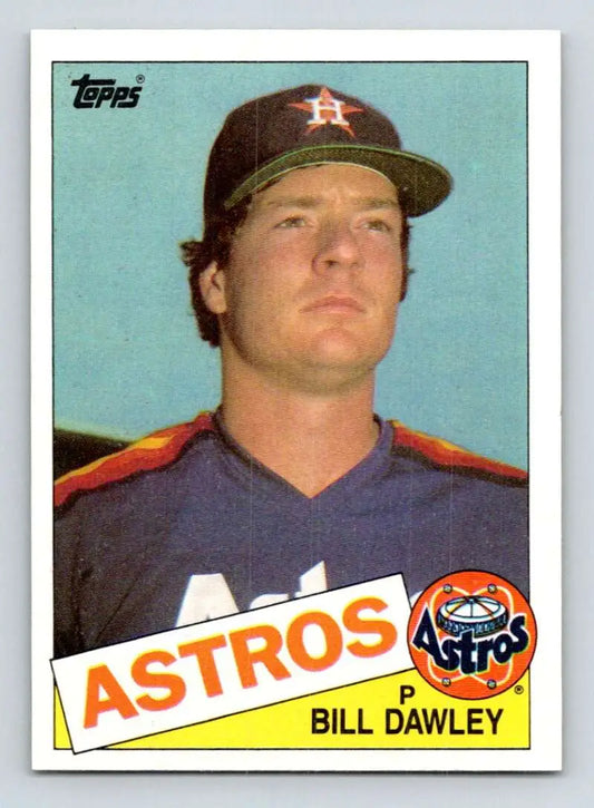 1985 Topps #634 Bill Dawley EX Excellent Houston Astros Baseball Card - Baseball Card Single
